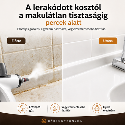 Bársonygőz™ Kézi Gőztisztító
