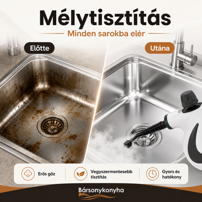 Bársonygőz™ Kézi Gőztisztító