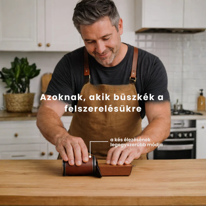 BÁRSONYKONYHA GYÉMÁNT HENGERES KÉSÉLEZŐ KÉSZLET