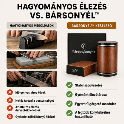 BársonyÉl™ Gyémánt Hengeres Késélező