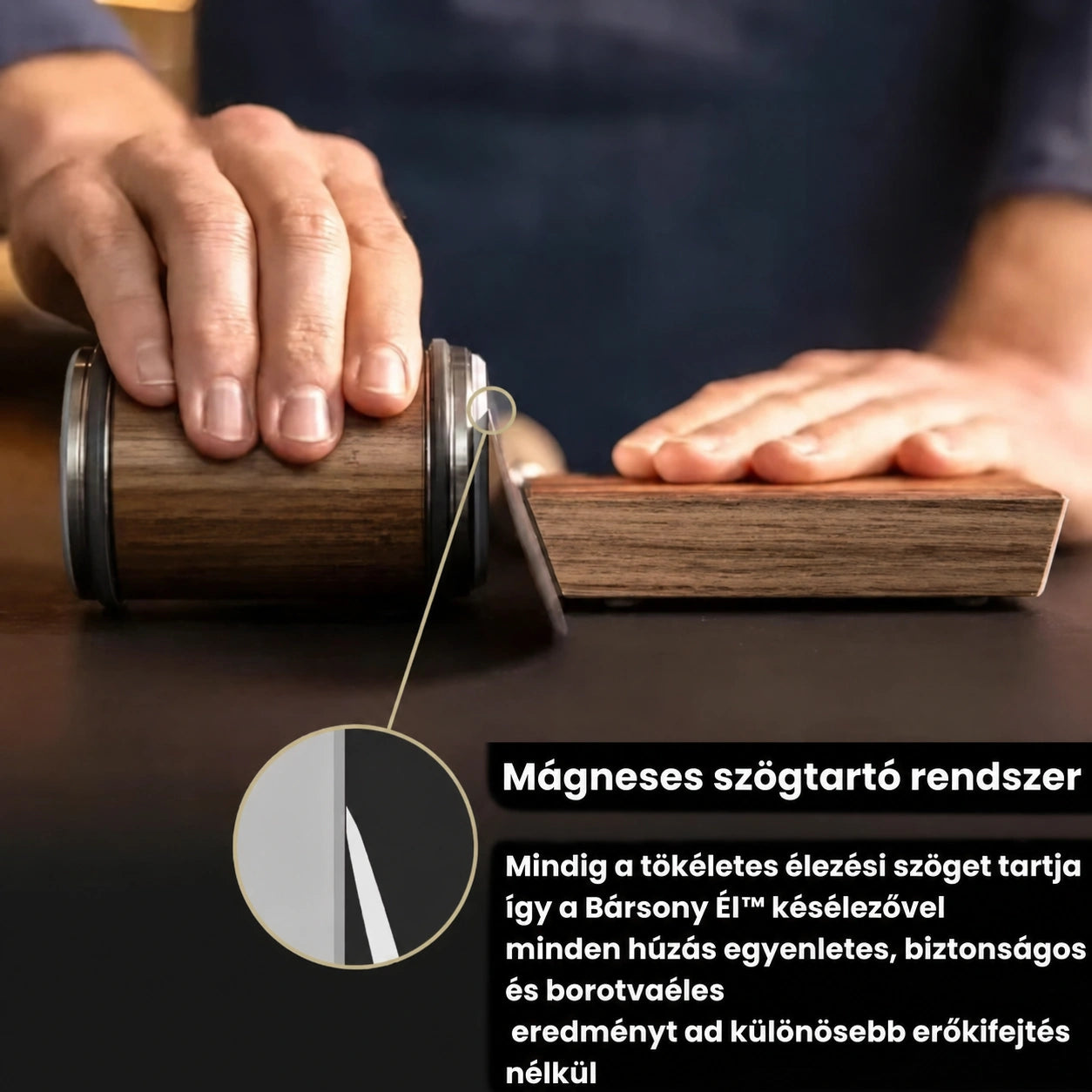 BársonyÉl™ Gyémánt Hengeres Késélező